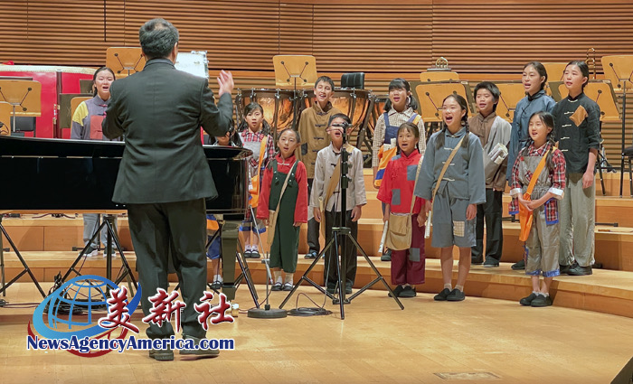 Choir on stage